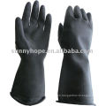 33cm black butyl rubber glove